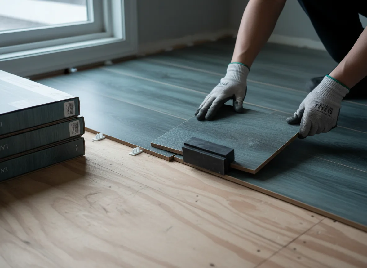 Luxury Vinyl Plank Installation company in Bluffs, IL